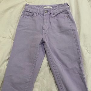 pacsun purple mom jeans